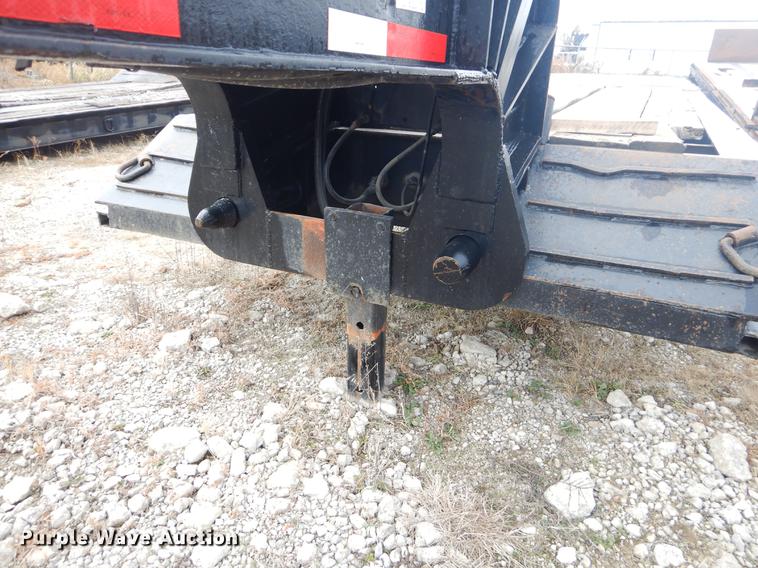 image for item ER9257 1970 Birmingham lowboy equipment trailer
