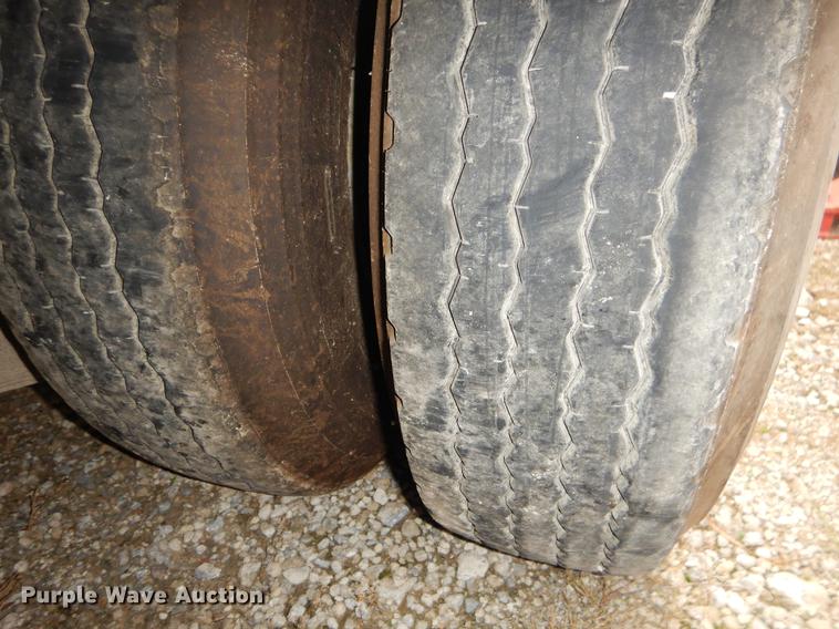 image for item ER9257 1970 Birmingham lowboy equipment trailer