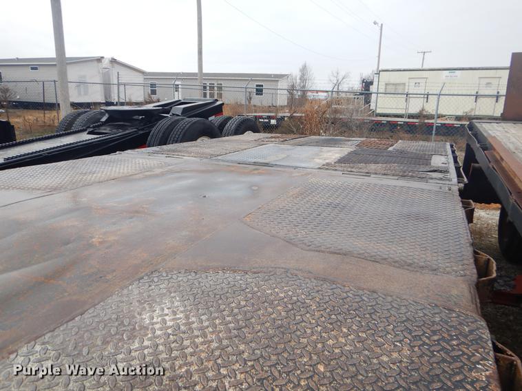 image for item ER9257 1970 Birmingham lowboy equipment trailer