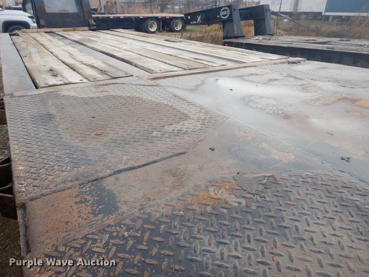 image for item ER9257 1970 Birmingham lowboy equipment trailer