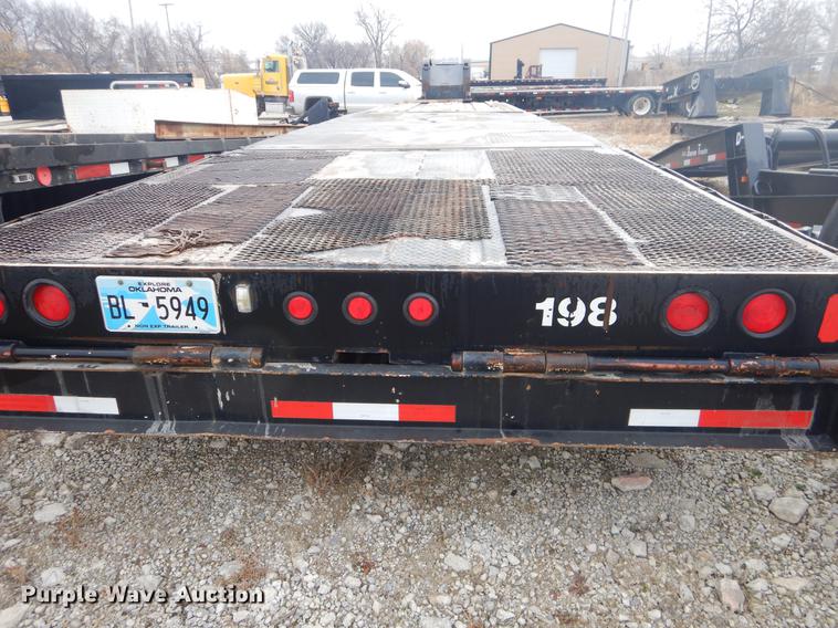 image for item ER9257 1970 Birmingham lowboy equipment trailer