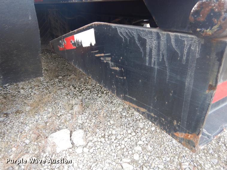 image for item ER9257 1970 Birmingham lowboy equipment trailer