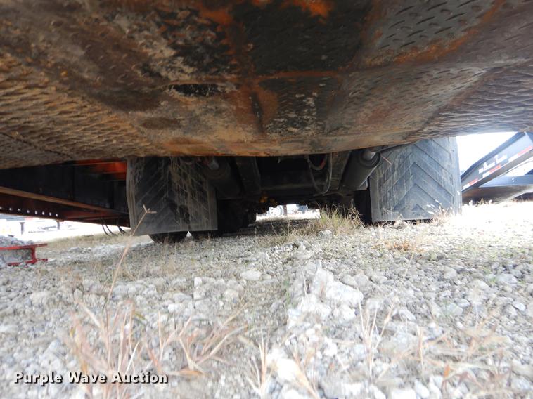 image for item ER9257 1970 Birmingham lowboy equipment trailer