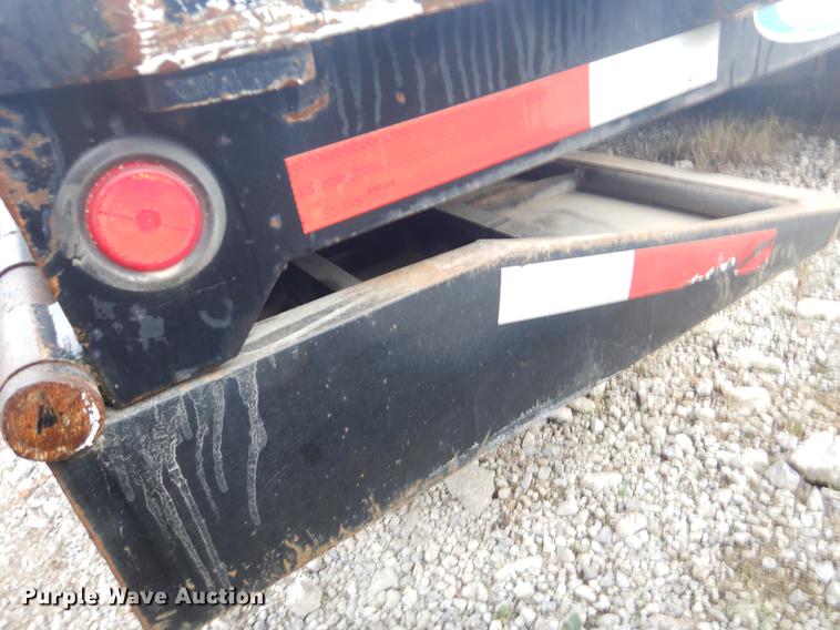 image for item ER9257 1970 Birmingham lowboy equipment trailer