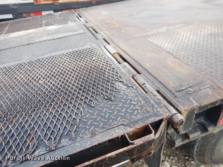 image for item ER9257 1970 Birmingham lowboy equipment trailer