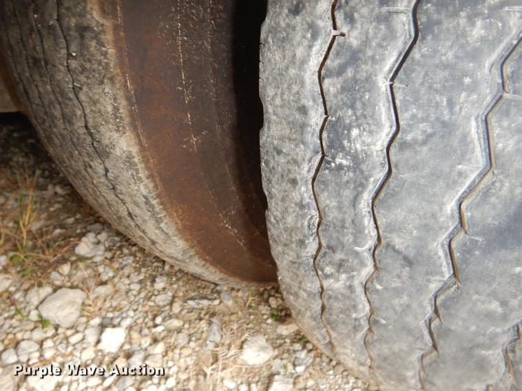 image for item ER9257 1970 Birmingham lowboy equipment trailer