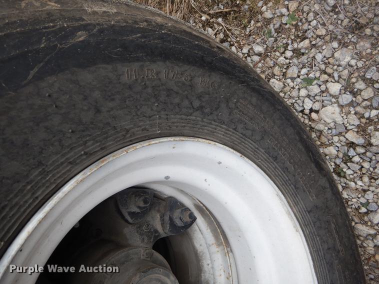 image for item ER9257 1970 Birmingham lowboy equipment trailer