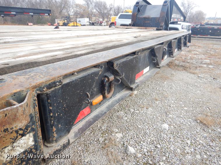 image for item ER9257 1970 Birmingham lowboy equipment trailer