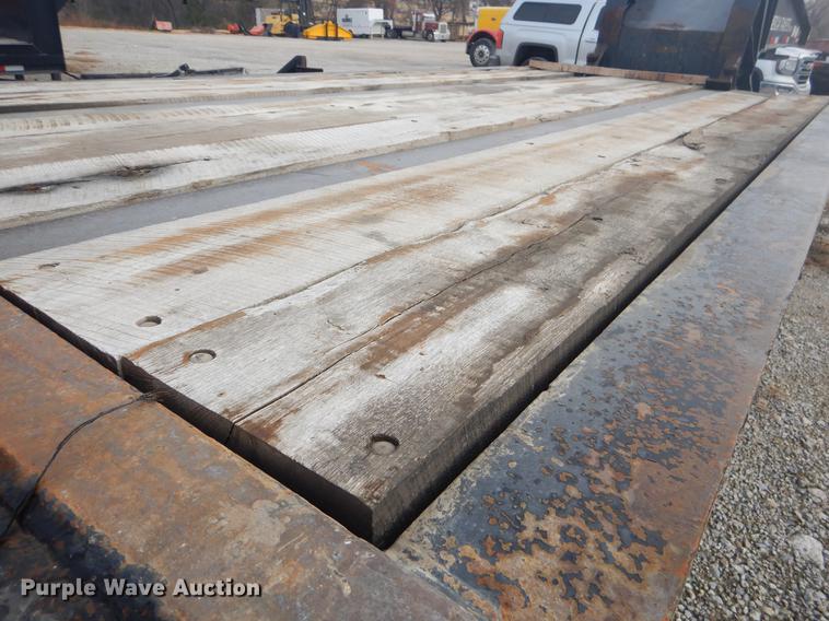 image for item ER9257 1970 Birmingham lowboy equipment trailer