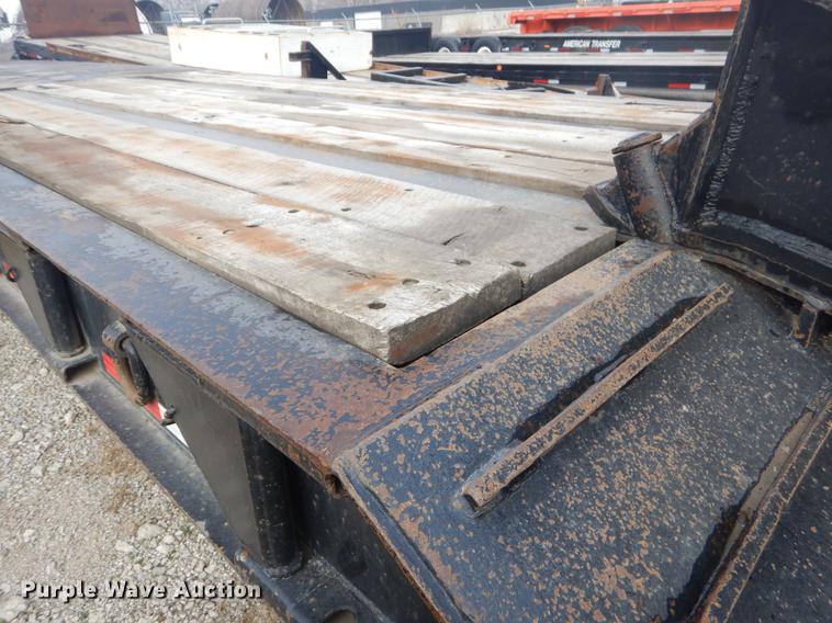image for item ER9257 1970 Birmingham lowboy equipment trailer