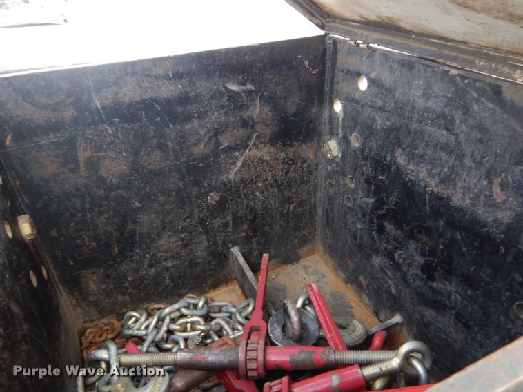 image for item ER9257 1970 Birmingham lowboy equipment trailer