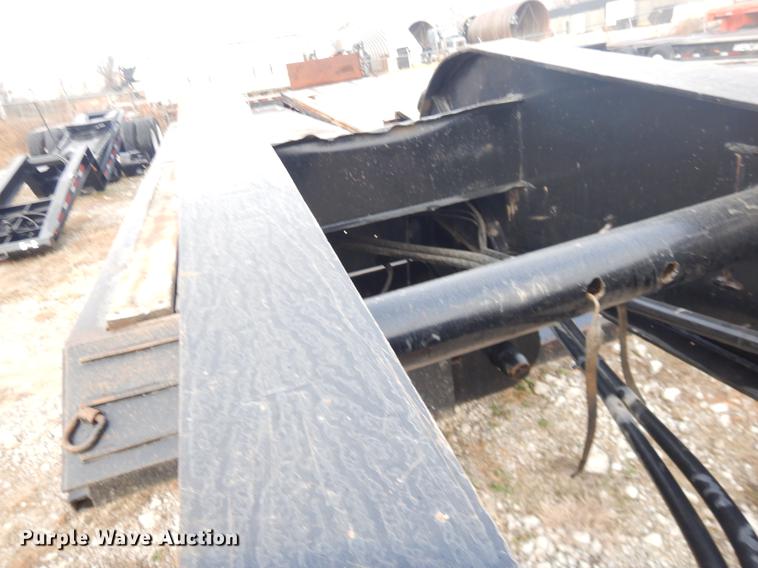 image for item ER9257 1970 Birmingham lowboy equipment trailer