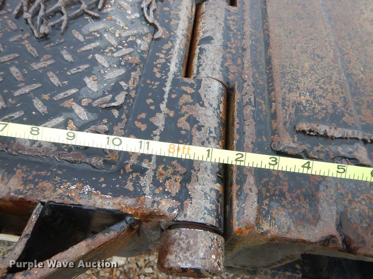 image for item ER9257 1970 Birmingham lowboy equipment trailer