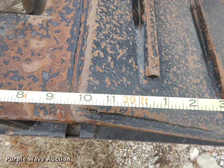 image for item ER9257 1970 Birmingham lowboy equipment trailer