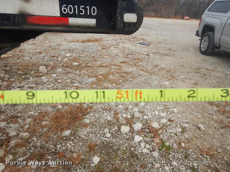 image for item ER9257 1970 Birmingham lowboy equipment trailer