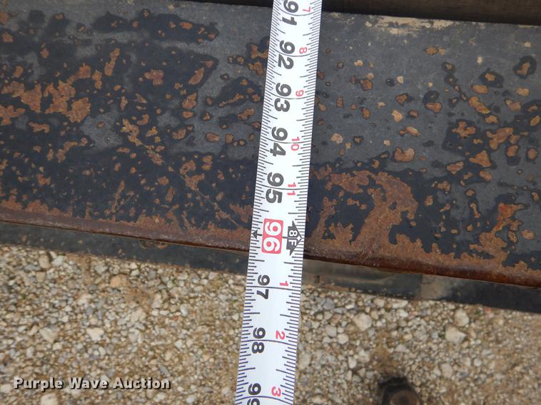 image for item ER9257 1970 Birmingham lowboy equipment trailer