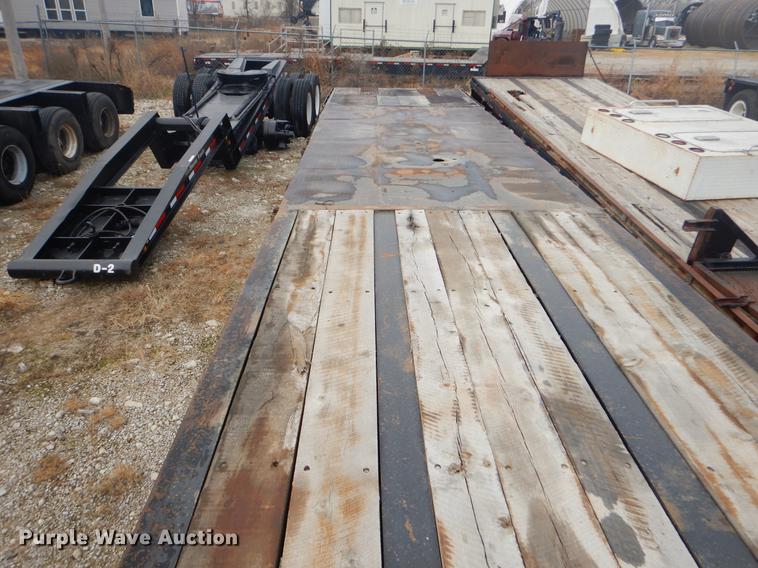 image for item ER9257 1970 Birmingham lowboy equipment trailer