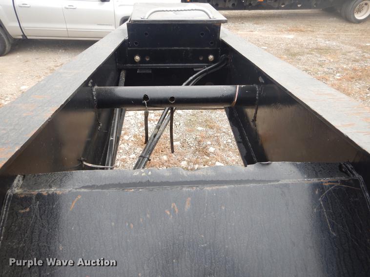 image for item ER9257 1970 Birmingham lowboy equipment trailer