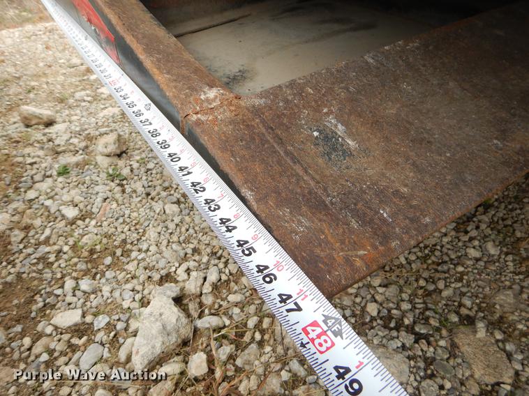 image for item ER9257 1970 Birmingham lowboy equipment trailer