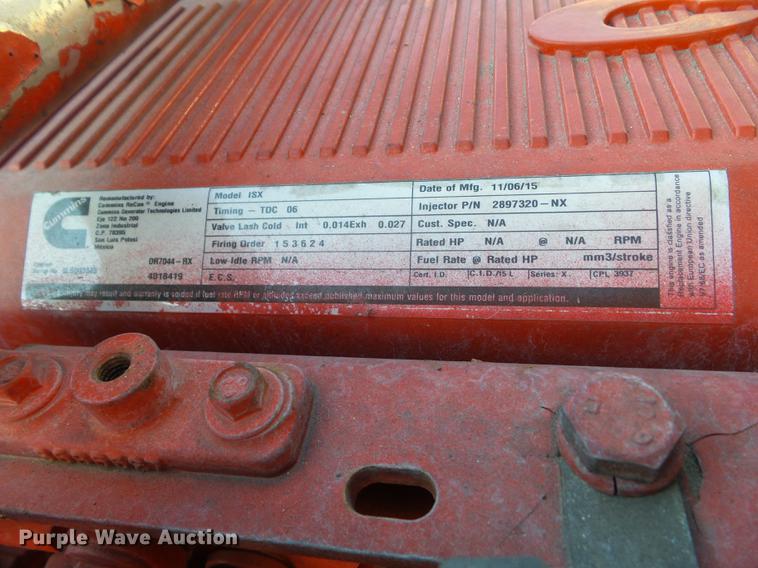 image for item L5726 2014 Peterbilt 386 semi truck