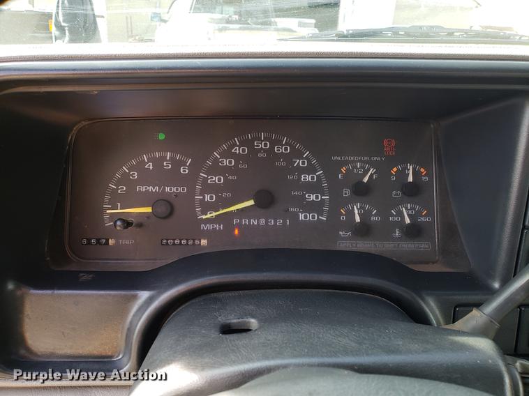 image for item AV9400 1997 Chevrolet 2500 Ext. Cab utility bed pickup truck