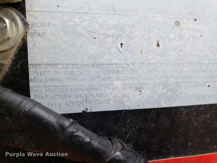 image for item DB9490 2009 Load Trail dump trailer