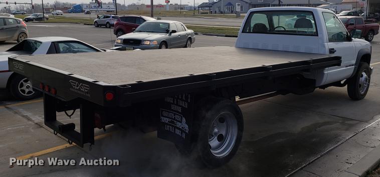 image for item DB9492 2000 Chevrolet 3500 flatbed pickup truck