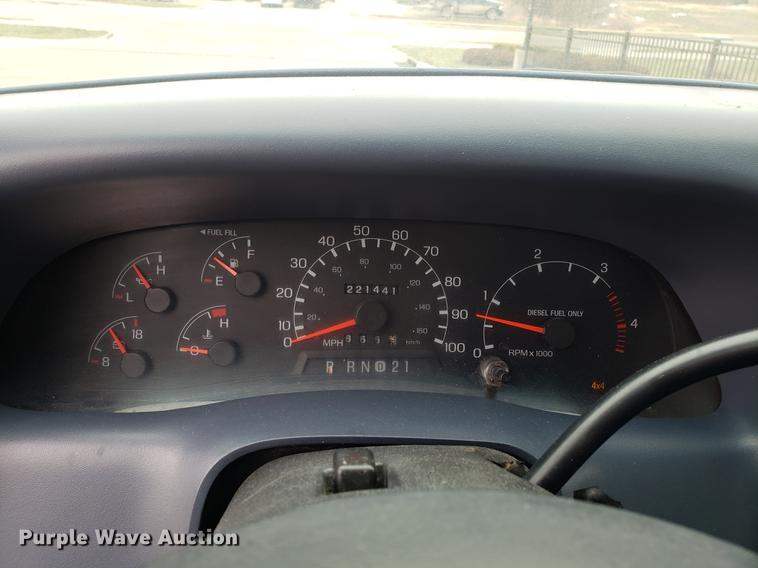 image for item DB9495 1999 Ford F350 Super Duty SuperCab pickup truck