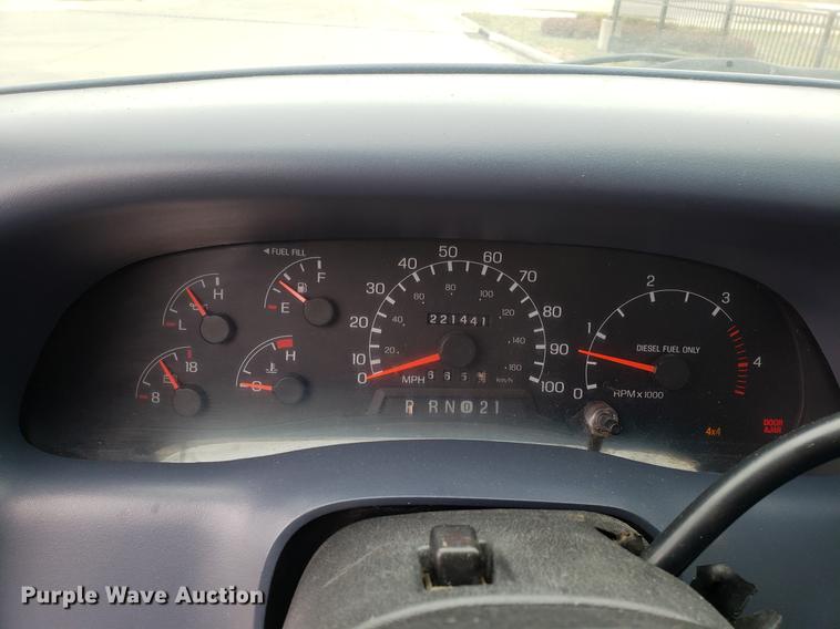 image for item DB9495 1999 Ford F350 Super Duty SuperCab pickup truck