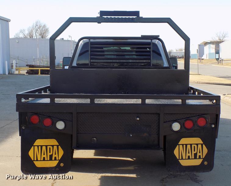 image for item DD3531 2011 Ford F450 Super Duty Crew Cab flatbed truck