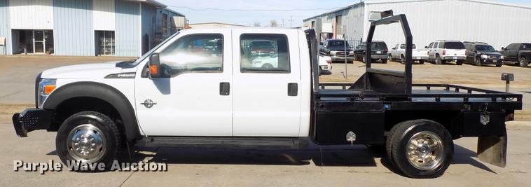 image for item DD3531 2011 Ford F450 Super Duty Crew Cab flatbed truck