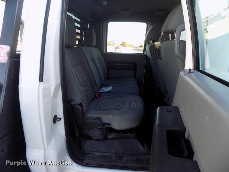 image for item DD3531 2011 Ford F450 Super Duty Crew Cab flatbed truck