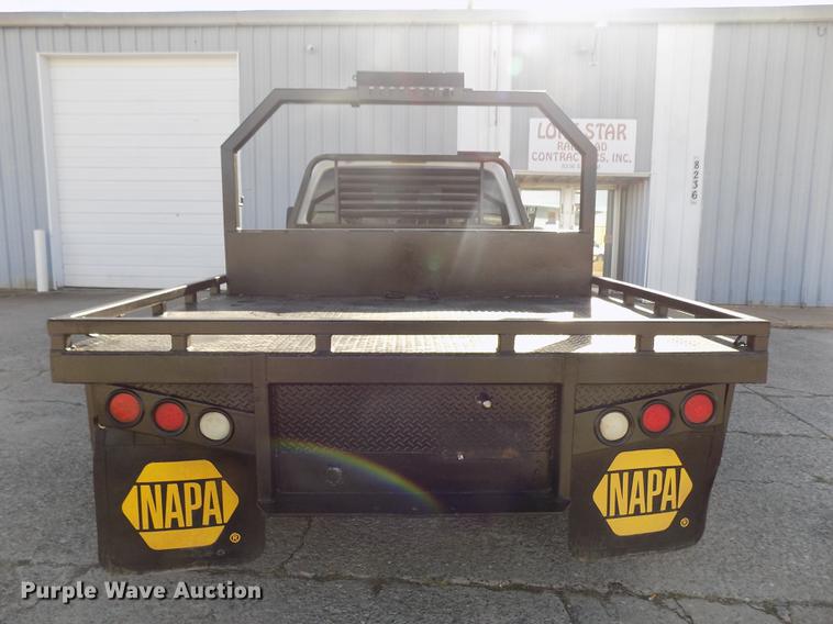 image for item DD3531 2011 Ford F450 Super Duty Crew Cab flatbed truck