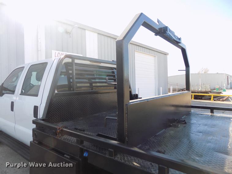 image for item DD3531 2011 Ford F450 Super Duty Crew Cab flatbed truck