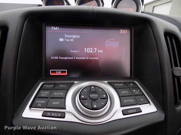 image for item DD3532 2016 Nissan 370Z Touring convertible