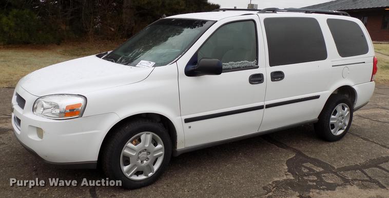 image for item DD3540 2007 Chevrolet Uplander van