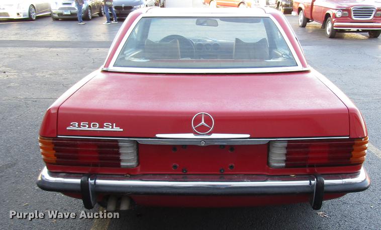 image for item DD3879 1972 Mercedes Benz 350SL convertible