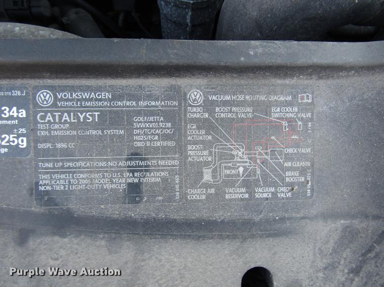 image for item DD3880 2005 Volkswagen New Jetta