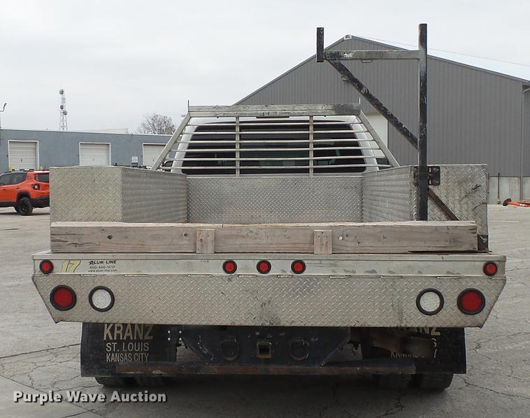 image for item DE4999 2008 Ford F450 Super Duty XL Crew Cab flatbed truck