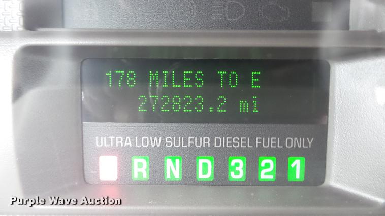 image for item DE4999 2008 Ford F450 Super Duty XL Crew Cab flatbed truck