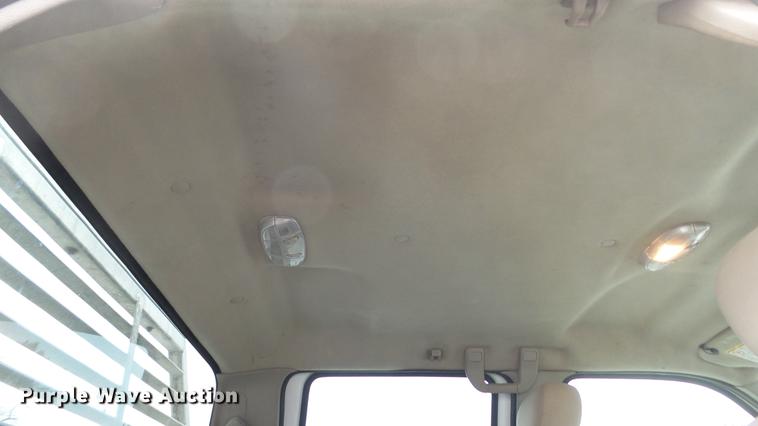 image for item DE4999 2008 Ford F450 Super Duty XL Crew Cab flatbed truck