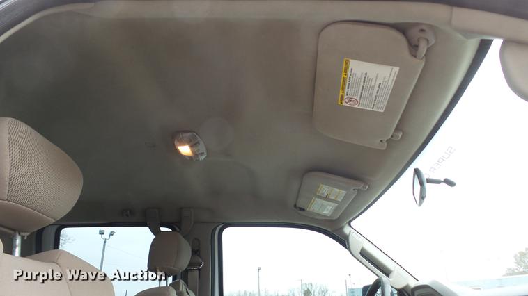 image for item DE4999 2008 Ford F450 Super Duty XL Crew Cab flatbed truck