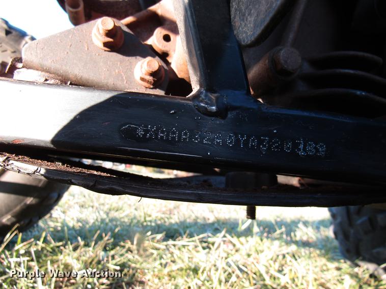 image for item DE5016 2000 Polaris Trailboss 325 ATV