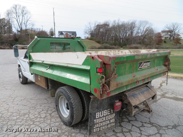 image for item DE5034 1990 GMC Sierra 3500 dump bed pickup truck