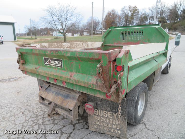 image for item DE5034 1990 GMC Sierra 3500 dump bed pickup truck