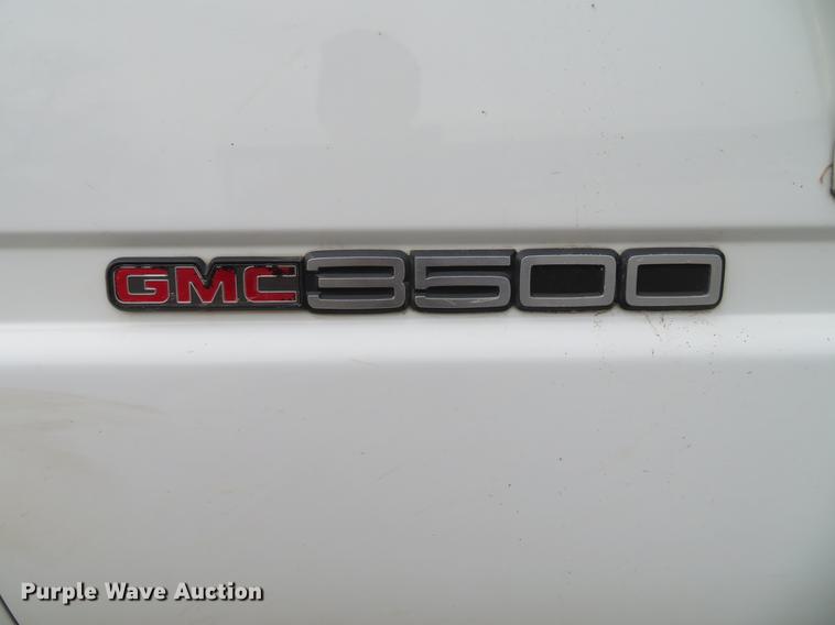 image for item DE5034 1990 GMC Sierra 3500 dump bed pickup truck