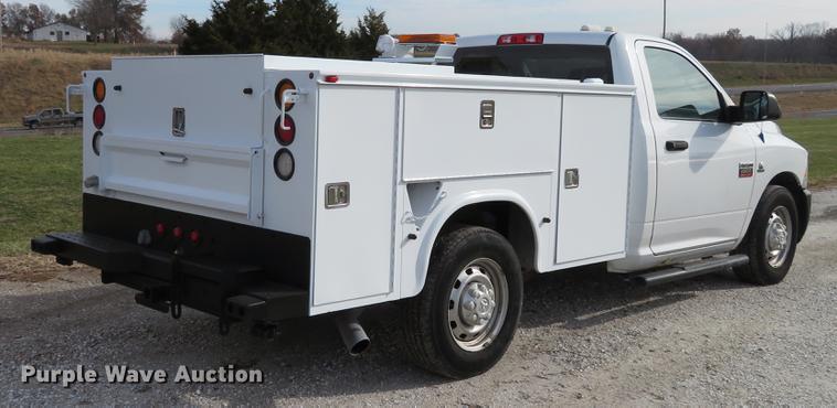 image for item DE5037 2010 Dodge Ram 2500HD utility bed pickup truck