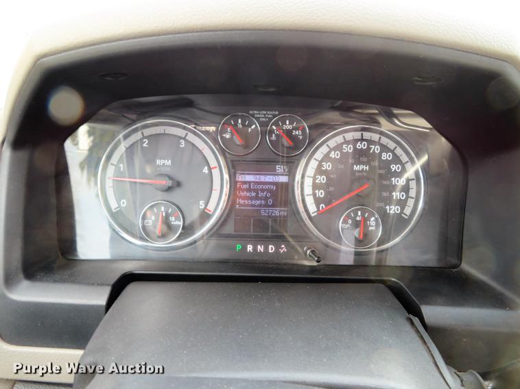 image for item DE5037 2010 Dodge Ram 2500HD utility bed pickup truck