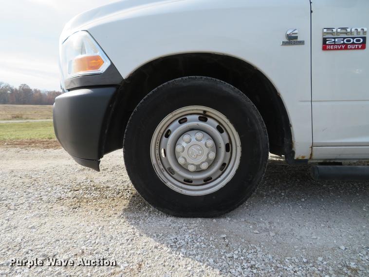 image for item DE5037 2010 Dodge Ram 2500HD utility bed pickup truck