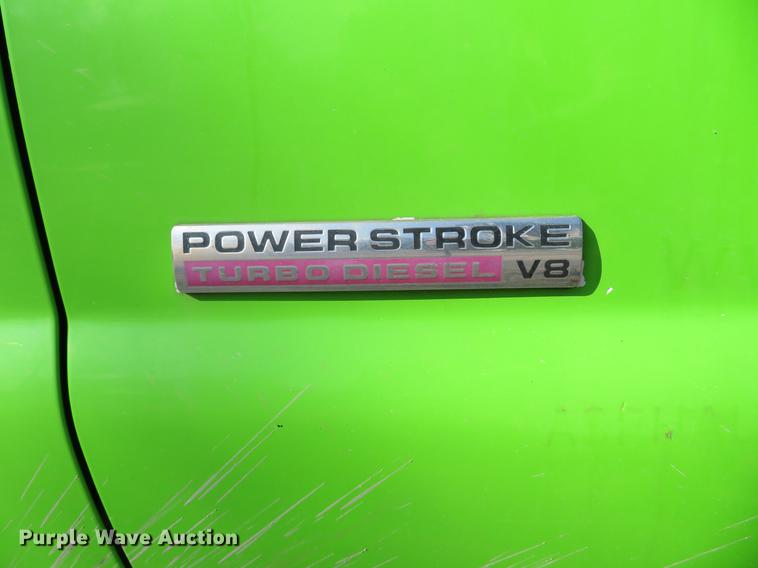 image for item DE5047 2007 Ford F350 Super Duty XL flatbed pickup truck